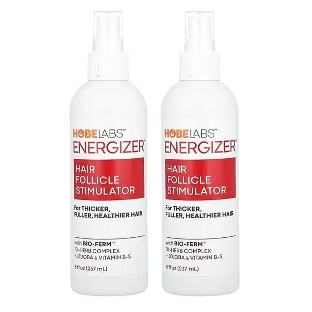Hobe Labs Energizer Scalp Stimulation Hair Tonic Hair Loss Care 237ml 2 Bottles