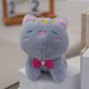 Adorable Plush Cat Keychain Cute And Soft Stuffed Animal Toy For Bag Charms
