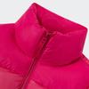 Adidas Оригинальная короткая пуховая куртка 600 Fill Three Stripes Logo Sports Long Sleeve Bread Down Jacket Women Jacket Bright-Pink JE6041