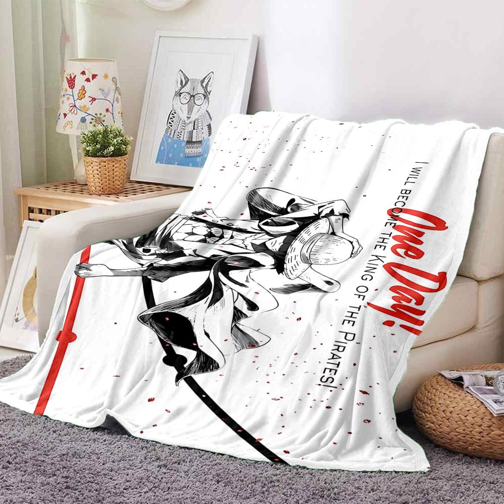 1Pc Future Pirate Vow Flannel Blanket, Soft And Comfortable, Casual Warm, Camping Travel, Christmas, Halloween Xmas Gift S1239