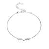 925 Sterling Silver Women's Love Bracelet Fashionable Wedding Jewelry