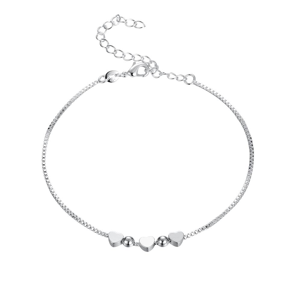 925 Sterling Silver Women's Love Bracelet Fashionable Wedding Jewelry