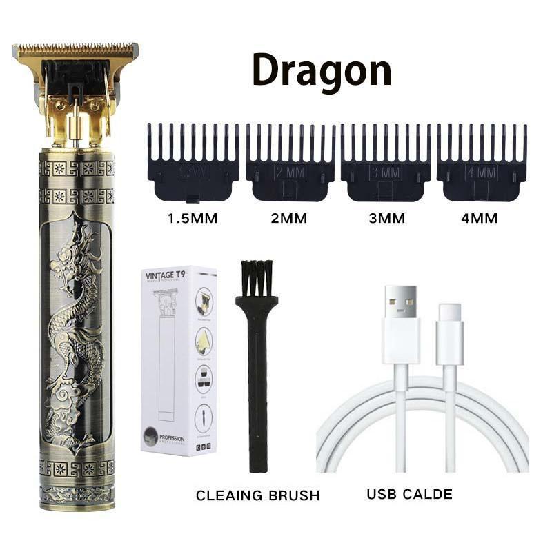 Профессиональная электрическая машинка для стрижки волос с коробкой для мужчин, USB аккумуляторная машинка для стрижки волос, мужская электробритва, триммер для волос, машинка для стрижки бороды