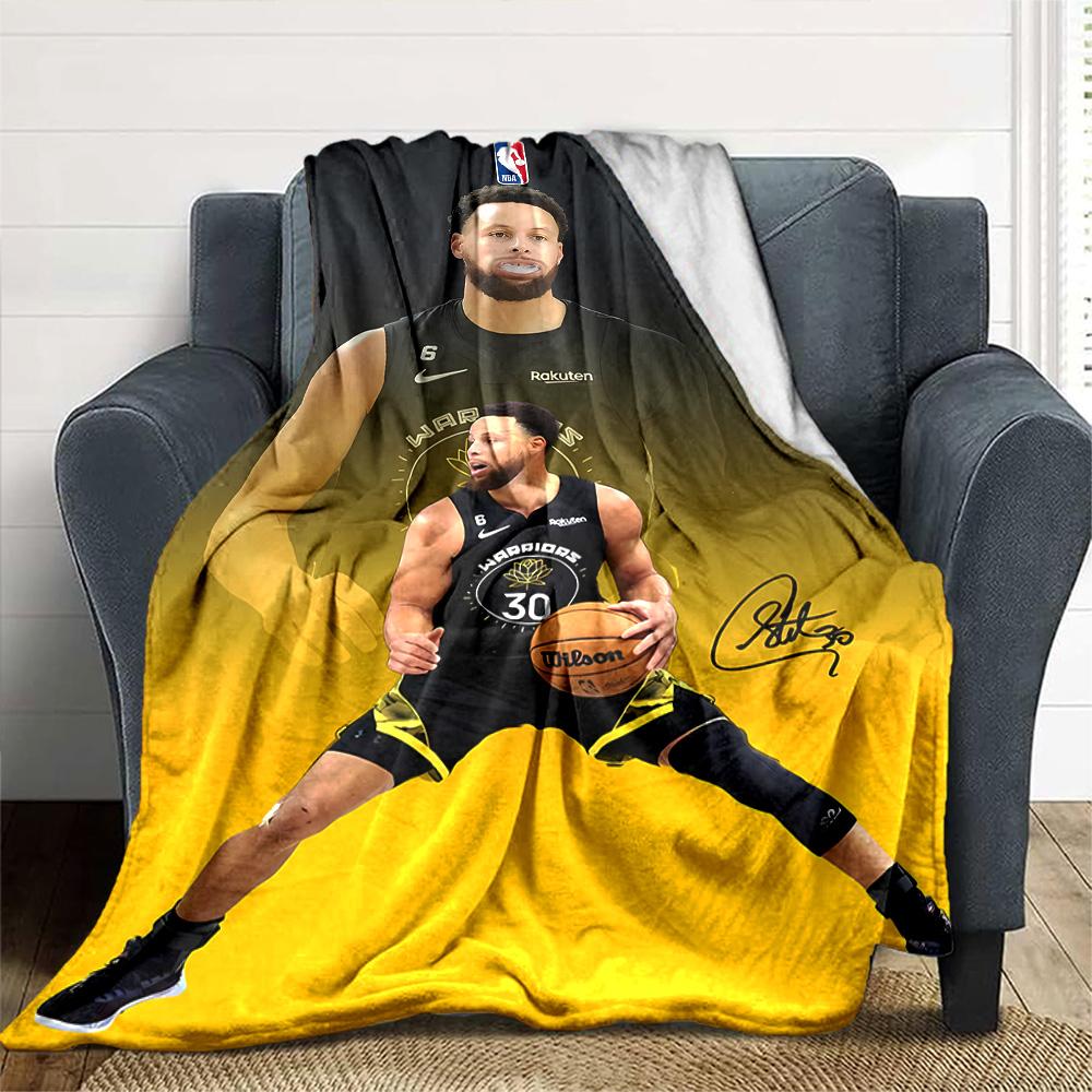 Steph Curry Star Game Out Blanket Soft & Cozy Perfect for Picnics Chair Seaside for All Occasions Modern Suitable for Gifting Relatives and Friends
