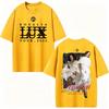 2026 Summer Hot Sale Singer Rosalia Brujita Lux World Tour 2026 Graphic Tshirt Unisex Unisex Y2k Gothic Cotton Oversized Tshirts
