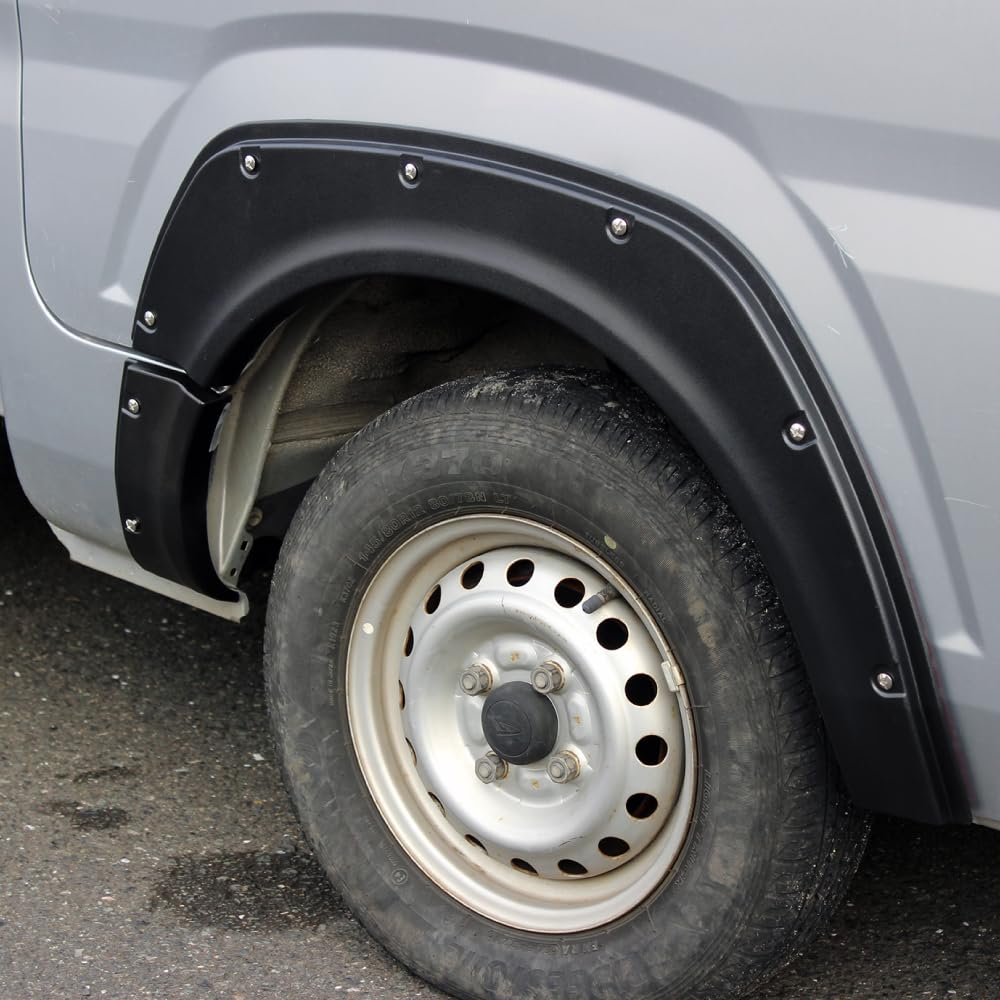 Комплект расширителей крыльев DAIHATSU для Daihatsu Hijet Неокрашенный АБС Включает муляжи передних/задних S500P/S510P, смола, болты, наклейки