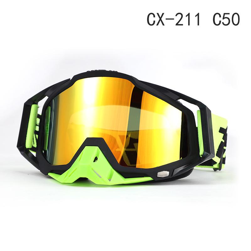 Ветрозащитные мотоциклетные и лыжные очки для использования за границей: 100% Внедорожная езда, катание на природе и защита при скоростном спуске