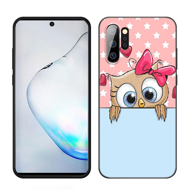 Милый чехол для телефона с изображением совы для Samsung M30 M31 S Note 10 Lite 20 M04 M13 M32 M14 M23 M33 M34 M42 M52 M53 M54 M11 M12 M21 M22