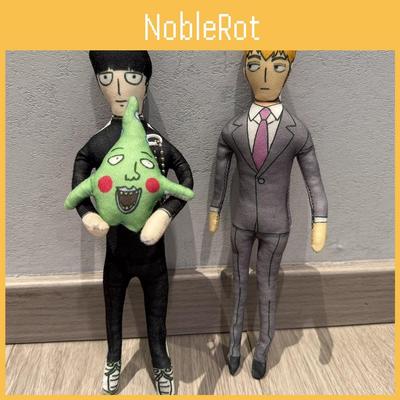 Плюшевая кукла Mob Psycho 100 Сила Духа 26 см с наполнителем из волокнистого хлопка Для Коллекционеров