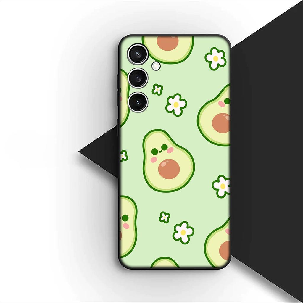Cover for Motorola Moto G86 G57 E14 E15 G14 G34 G67 G84 G24 A54 G15 Power E22 Casing Phone Case Avocado Strawberry fruit Summer