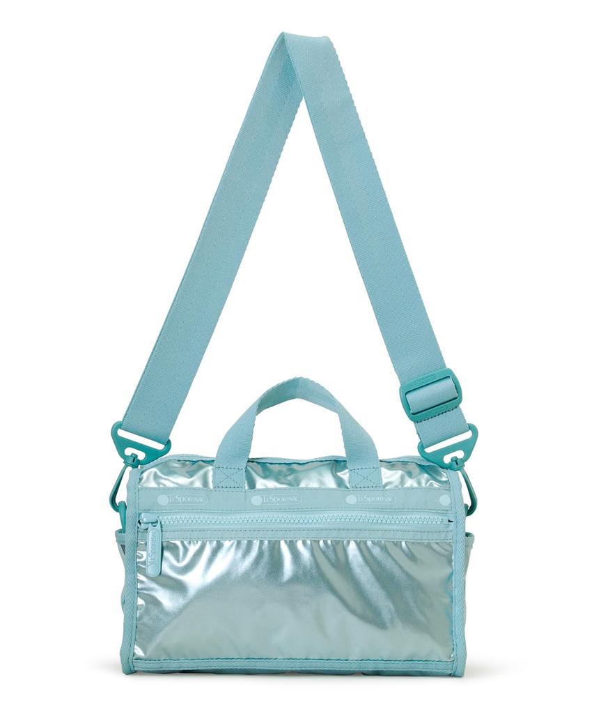 Сумка через плечо MINI DUFFEL CROSSBODY 1594 Аквамариновый блеск [LeSportsac] [Официальная] / /