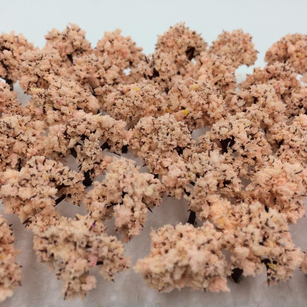 DauStage Forest for N Gauge and Architectural Available In 50 or 100 Colors Cherry Blossom 100 Trees, 3cm, Dioramas, Railways, Models, (19, Pink,