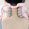 Degree Rotatable Stimulate Meridians Neck Kneading Massager Handheld Deep Tissue Cervical Spine