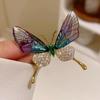 Dragonfly/Butterfly Shaped Brooches Imitation Pearl Jewelry Pin Fashion Badge Pin  Women Girls
