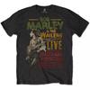 Bob Marley Unisex T Shirt Rastaman Vibration Tour 1976