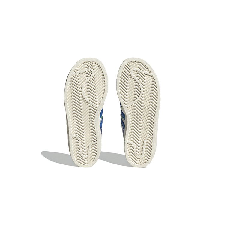 LEGO x adidas Superstar CF J Кирпичики и Фигурка - Белый Королевский Синий Детские Кроссовки Обувь-Белый Прозрачный-Белый IF2201