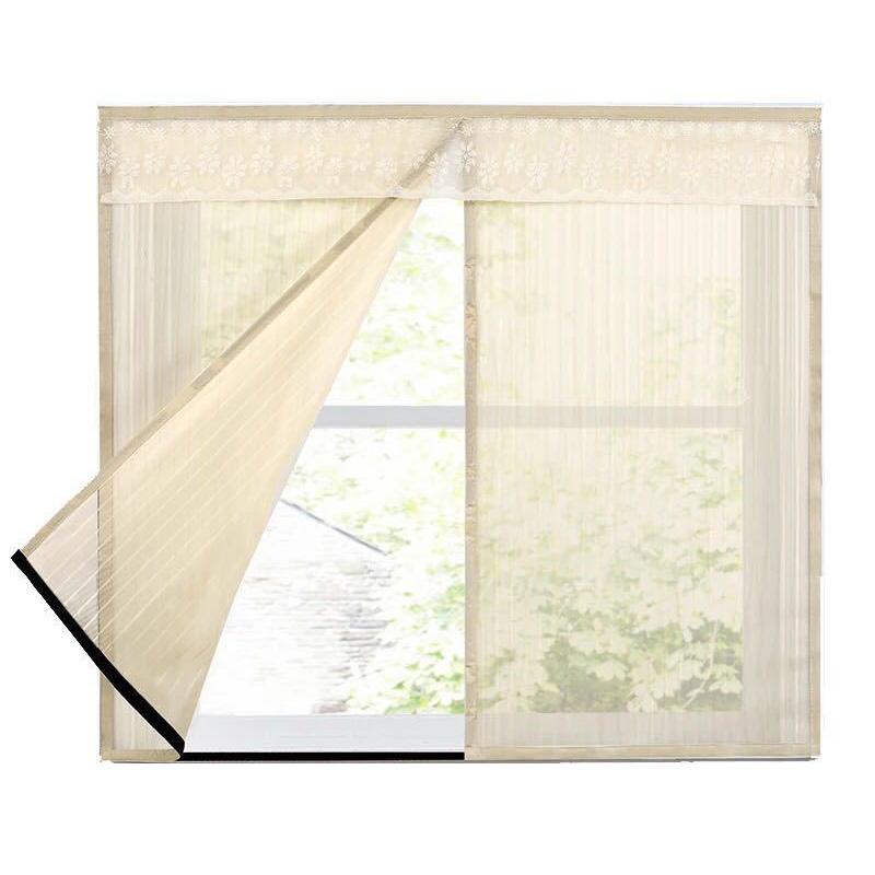 1 шт., дышащая бесшовная магнитная застежка, магнитная защита от ошибок, сетчатый оконный экран