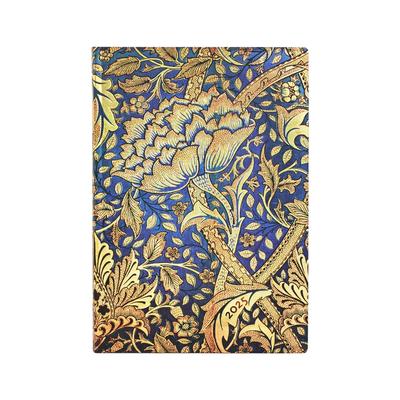 Paperblanks 2025 Миди FJD6204 Ежедневник, Мягкая обложка, Моррис 'Виндраш',