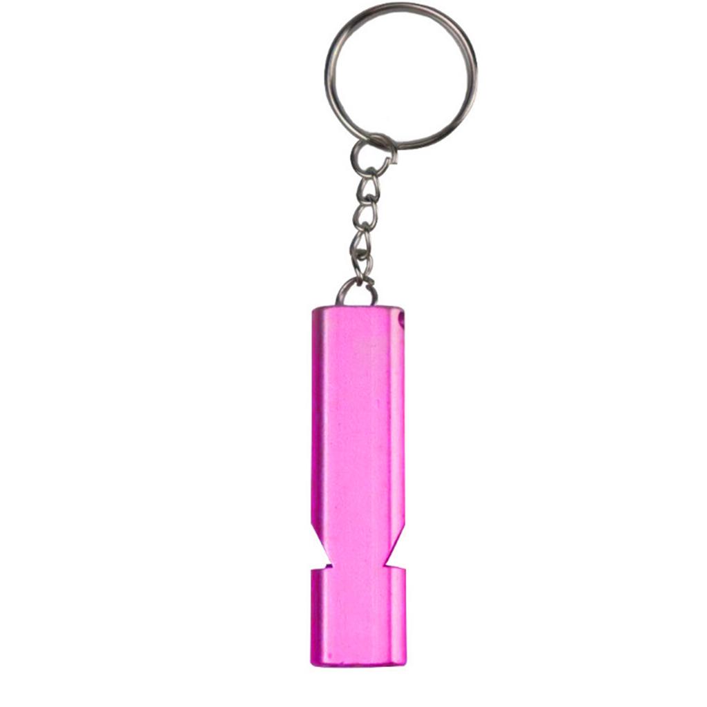 Алюминиевый сплав Аварийный свисток для выживания Свисток безопасности для выживания Аварийные брелоки Свисток Походы Кемпинг На открытом воздухе