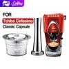 [HLB12] Reusable Coffee Capsule Filter Stainless Steel Refillable Crema for Machine CAFFITALY,AID IXPRSSI,Tchibo Cafissimo,COMPACT,MINI