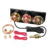 3-In-1 Vehicle Gauge Oil Pressure+ Volt Meter + Water Temp Guage °F PSI 8-16V Car Triple Gauge With Sensor For Car Truck SUV