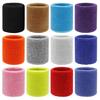 Wrist Sweatband Super Soft High Elastic Sweat Absorbing Quick-Dry Athletic Exercise Wristband Wrist Wrap