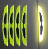 Car door anti-collision strip, carbon fiber reflective sticker, bumper leaf plate, universal body warning decorative sticker