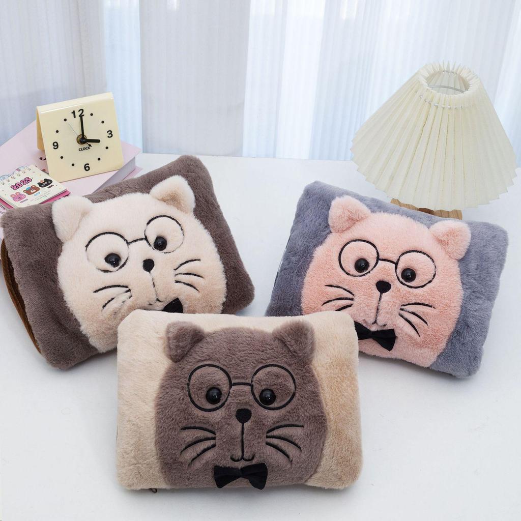 Автоматическая электрическая плюшевая мультяшная грелка для рук с безопасным отключением