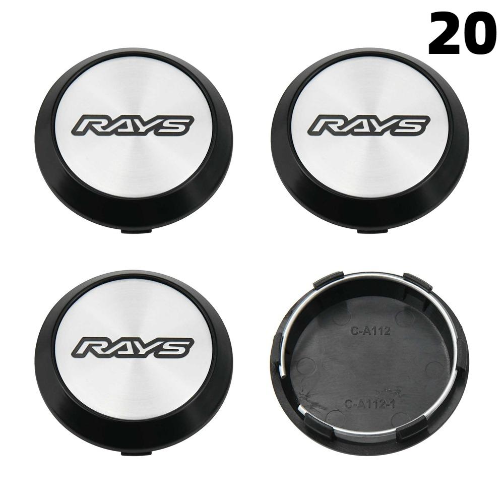 DBS3 4PCS New 64MM OD / 60MM ID Cap For Rims RAYS VOLK VR GRAM Emblem Wheel Center Cap Sport Car Logo Wheel Cover Hub caps