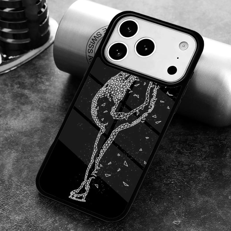 Чехол для телефона с изображением фигурного катания и танцев для iPhone 17 16 15 Pro Max Air 14 13 12 11 Plus Ударопрочный чехол