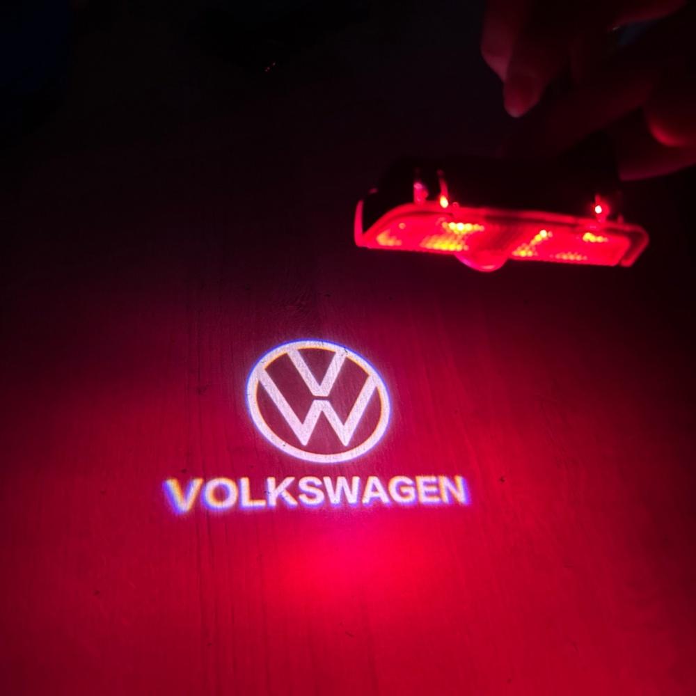 Car LED Decorative Door Light Welcome Projector Lamp For VW Passat B6 B7 Sharan CC Golf 5 6 7 Jetta Scirocco 3 Tiguan EOS Ox3
