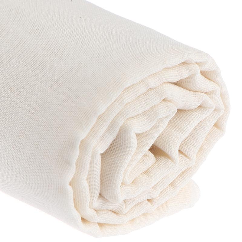 Марля Фильтр Хлопчатобумажная ткань Марля Дышащая ткань для фасоли и хлеба