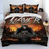 Slayer Heavy Metal Band Music Одеяло Постельное белье, пододеяльник Постельный комплект Одеяло Чехол Наволочка, King Queen Size Постельное белье Детский