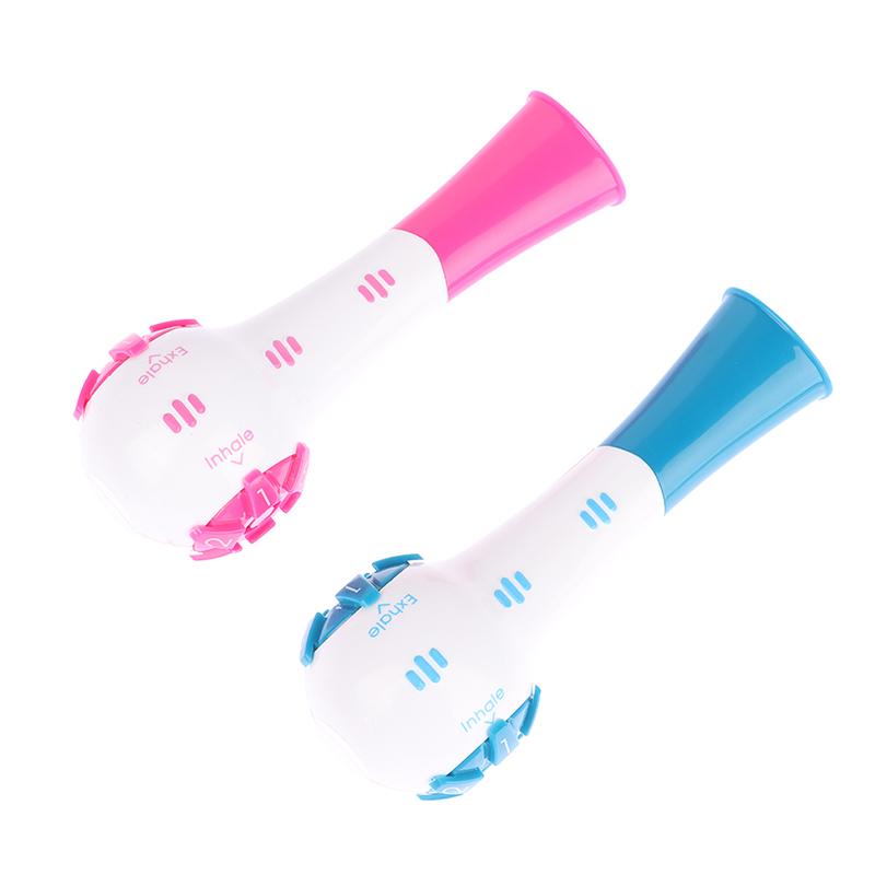 Портативное устройство для тренировки дыхательных мышц при естественном дыхании и восстановлении легких