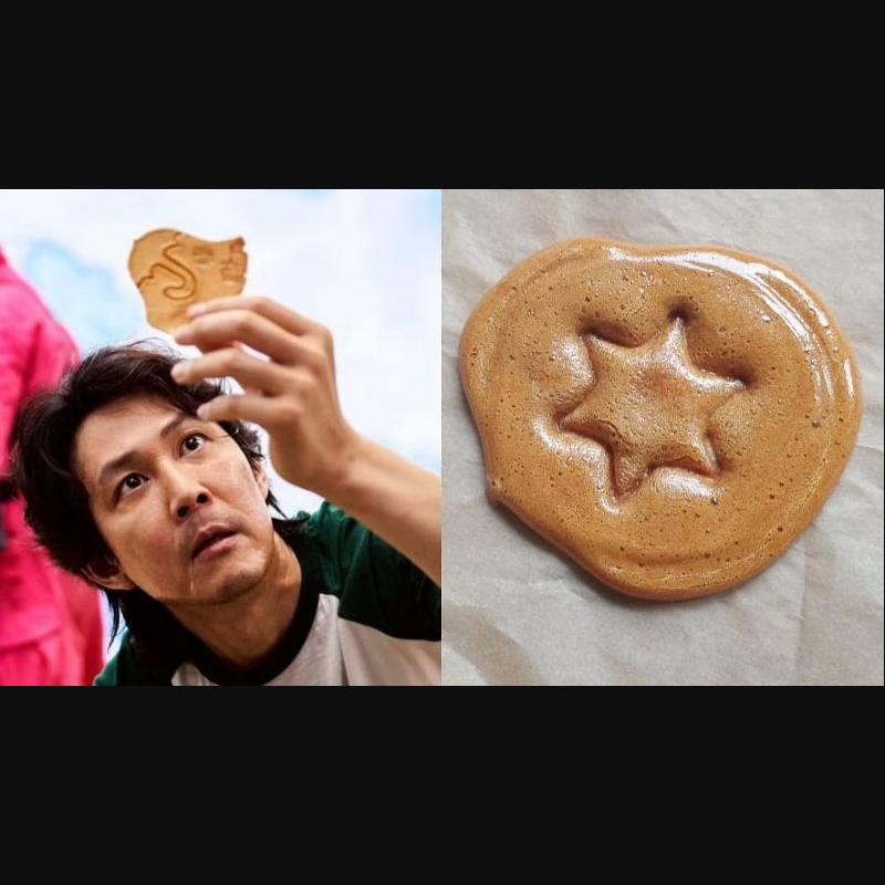 Netflix Squid Game Dalgona Set / Korean Sugar Candy Making Tools Dalgona Premium Set / Stainless Making Tools 9pcs