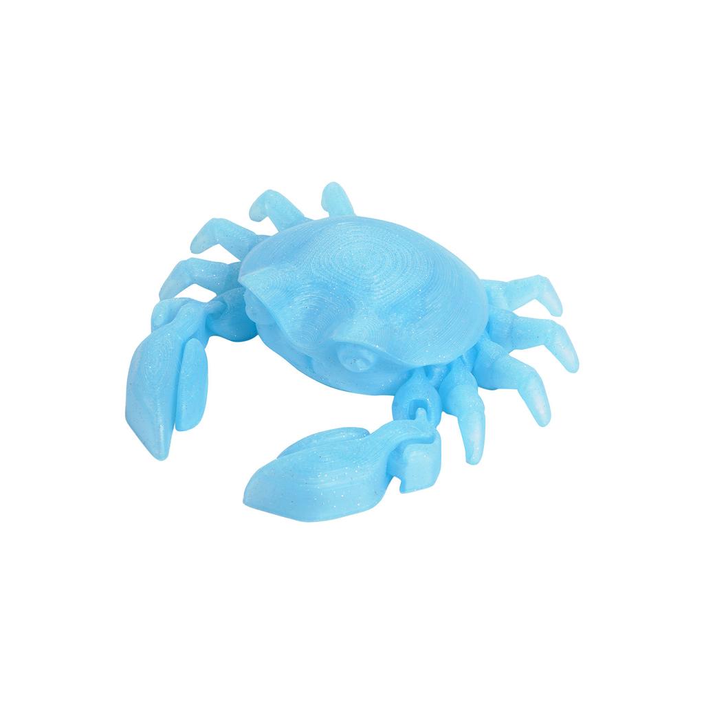 3D-печатный краб, модель сустава, гибкое суставное животное, статуэтка животного из морепродуктов, недорогие 3D-печатные изделия, снятие стресса, снятие раздражительности, игрушки для людей с СДВГ