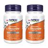 Now Foods L-Theanine 100mg Chewable Vegan, 90 Tablets, 2 Units