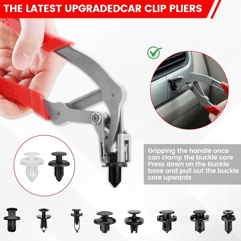 Universal Car Clip Pliers Door Panel Fastener Removal Tool Dashboard Interior Trim Nail Remover Auto Repair Special Plier