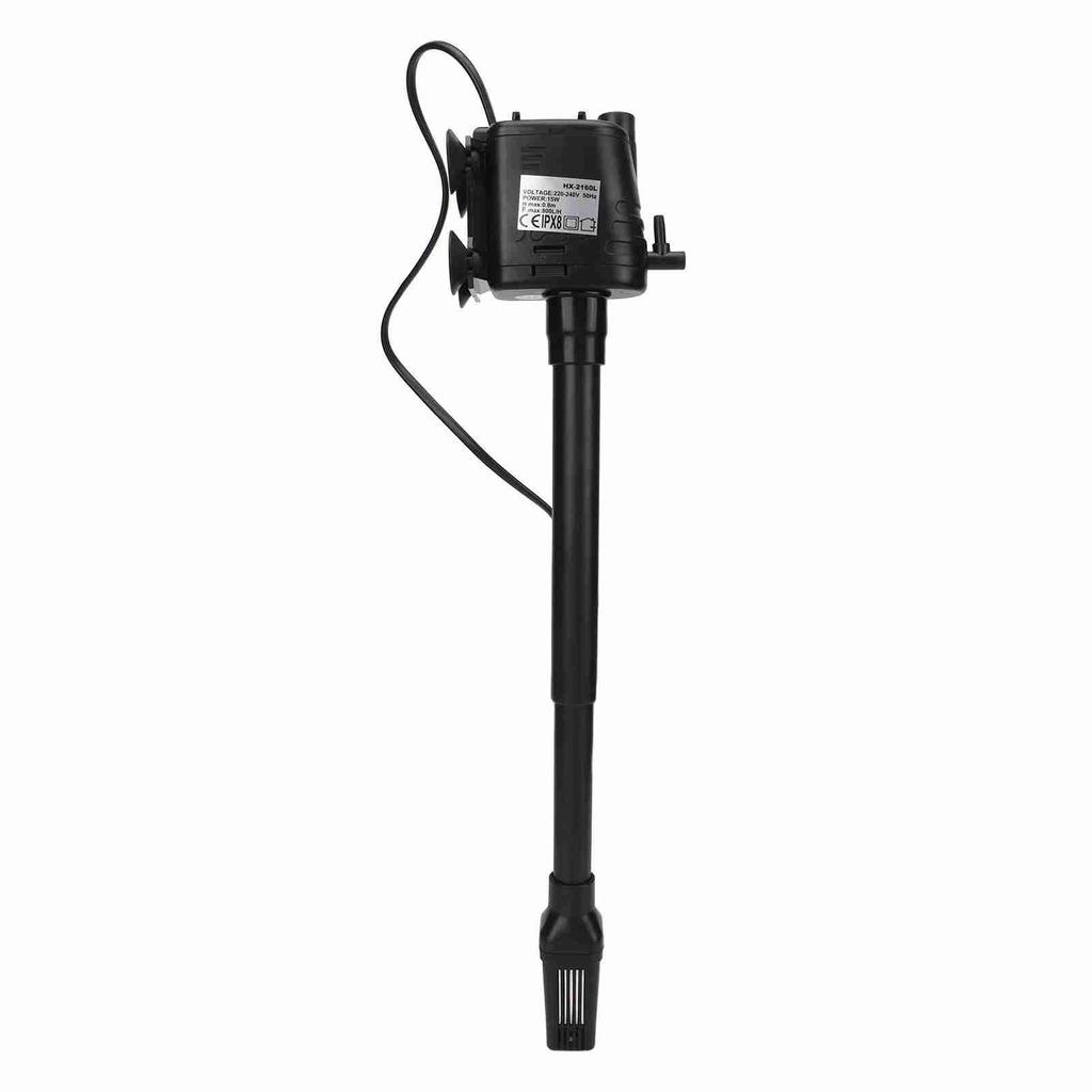 Aquarium Filter Pump 3 In 1 Circulation Filtration Oxygenation Silent Fish Tank Submersible Water