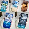 Animal Dolphin Case For Samsung Galaxy A54 A34 A14 A13 A33 A53 A12 A32 A52 A71 A51 A15 A25 A35 A55 Cover