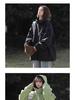 Unisex Water-Repellent Retro Windbreaker Jacket for Couples - Casual, Loose, Spring/Autumn Outdoor Wear