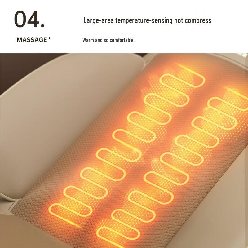 AUX Full Body Massage Mat with Kneading & Heat CN plug (adapter included)