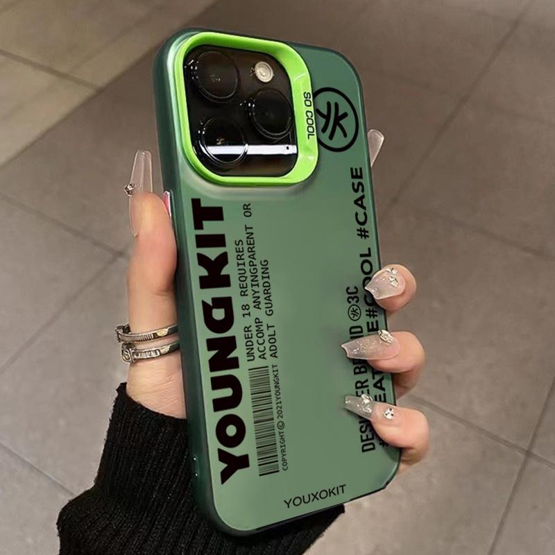Phone Case For iPhone 16 15 14 Pro Max 13 12 Mini 11 Pro Max 7 8 Plus X XS SE2 English Sentence Graphic Printed Shockproof Cover
