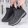 2024 Winter Snow Boots Men Casual Slip On Ankle Boots Warm Fur Comfortable Sneakers Non-slip Botas Men Shoes Zapatos Hombre