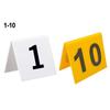 1 - 10 Нумерация столов Номер стола Акриловый знак для палатки