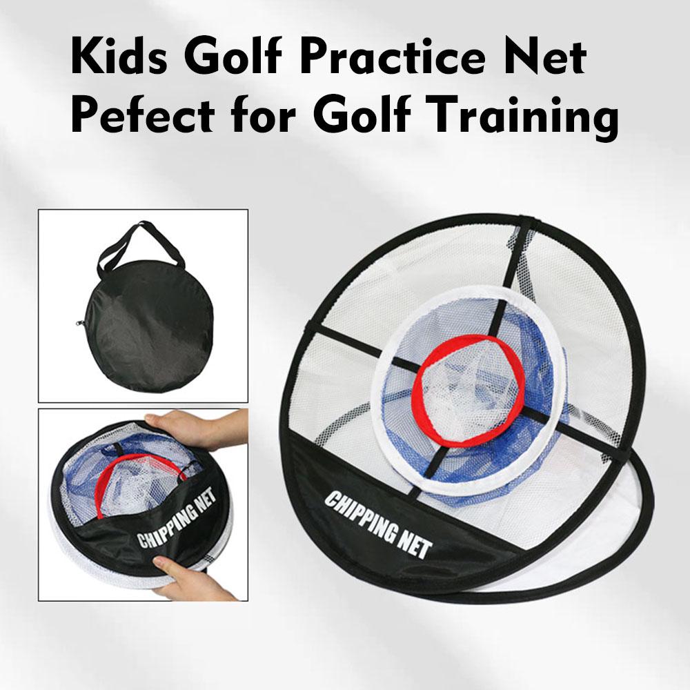 Golf Chipping Net Golf Training Hitting Aid Pop-up Indoor Golfing Net Golf Chipping Putting Trainer