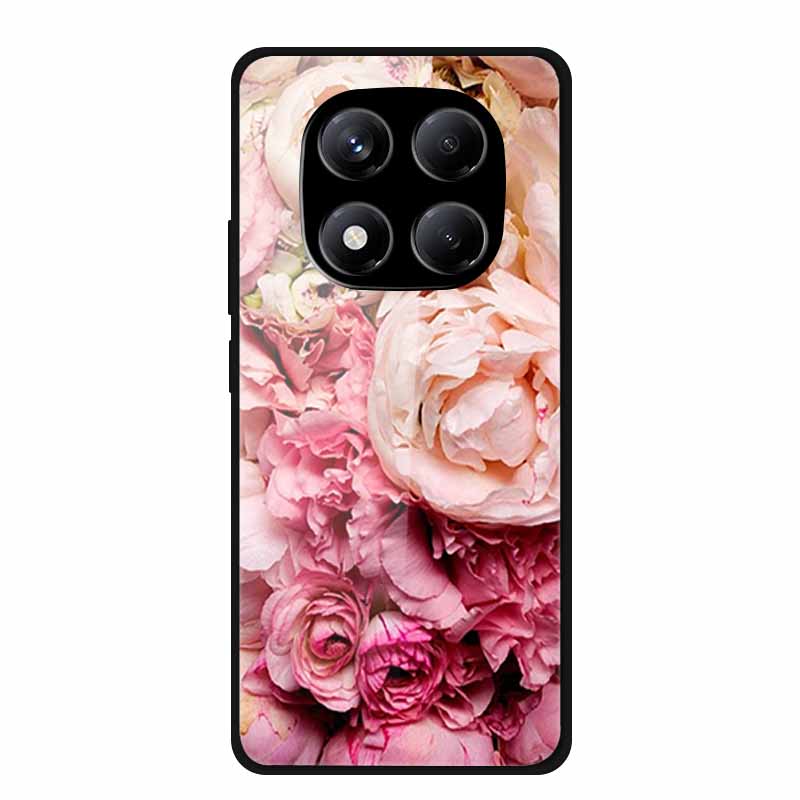 Роскошный Чехол Для Redmi Note 14 Pro 4G Чехол Из Закаленного Стекла Для Xiaomi Redmi Note14 Pro 4G Чехлы Для Телефона Модный Защитный fundas
