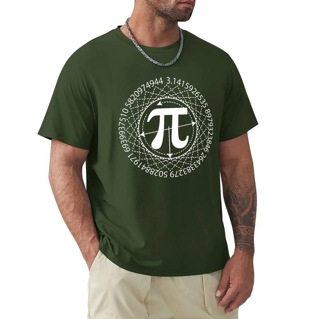 2024 Math Pi Symbol Summer Мужская футболка с короткими рукавами Cadeau Homme Женские футболки Смешные мужские футболки Одежда унисекс Топы Сорочка
