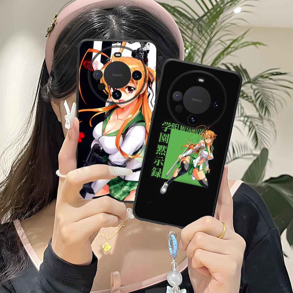 Чехол для телефона Highschool Rei Miyamoto для Huawei Mate 60 50 40 30 20 10 Pro Plus Lite E 5G Цветной Печатный Чехол Роскошный Чехол