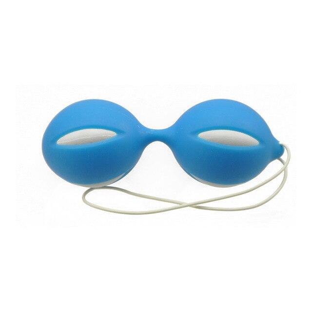 Женский двухтоновый шарик гейши, утяжеленный Кегелем, вагинальные плотные упражнения, секс-игрушки для женщин, вагинальные шарики